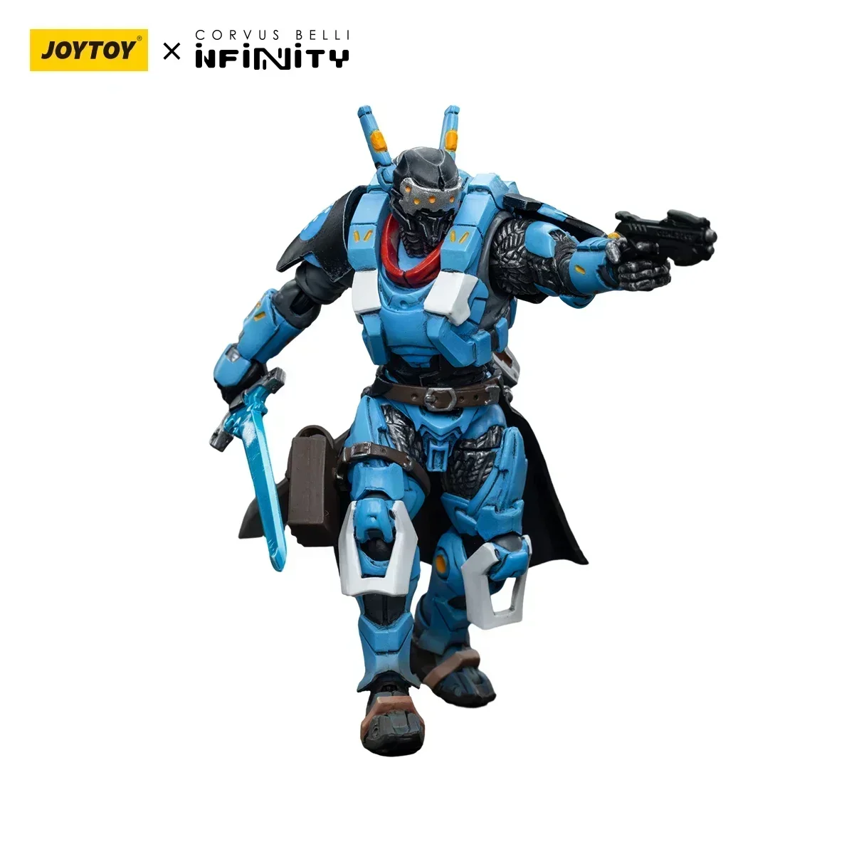 

JOYTOY Infinity Series 1/18 Scale Articulated Action Figure - Anime Style, Santiago Knight, Collectible Model Toy, Gift Package