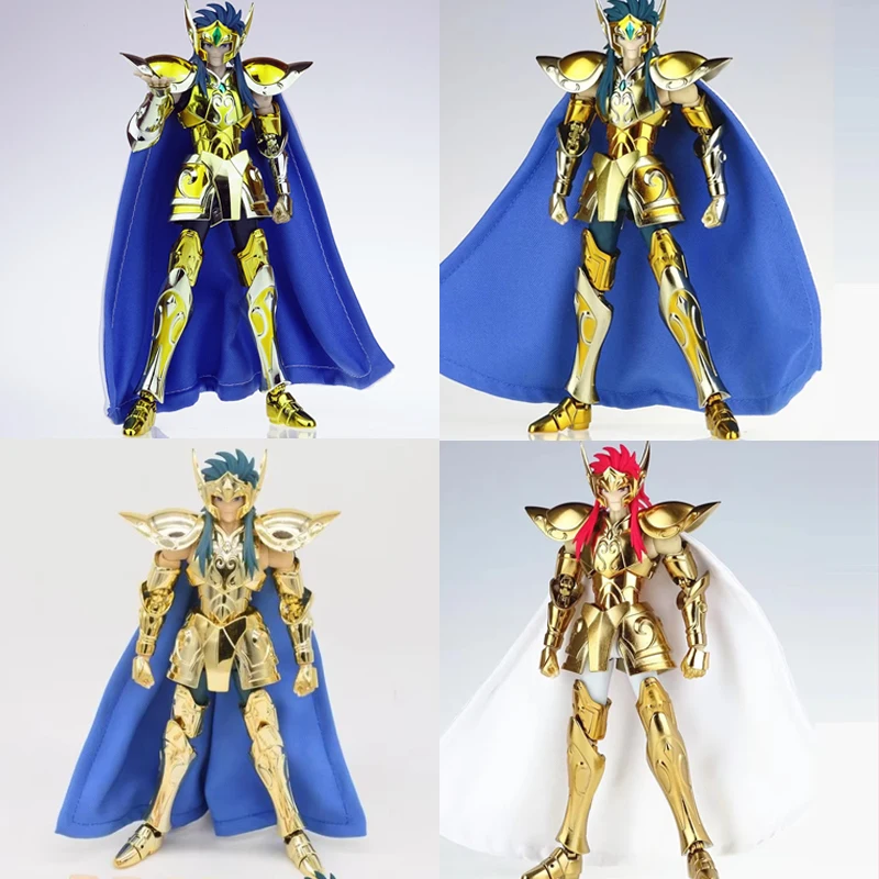 

Фигурка MST Saint Seiya Myth Cloth EXM/EX Metal Aquarius Camus с головой Hyoga Cygnus 24K Hades Gold Knights of the Zodiac