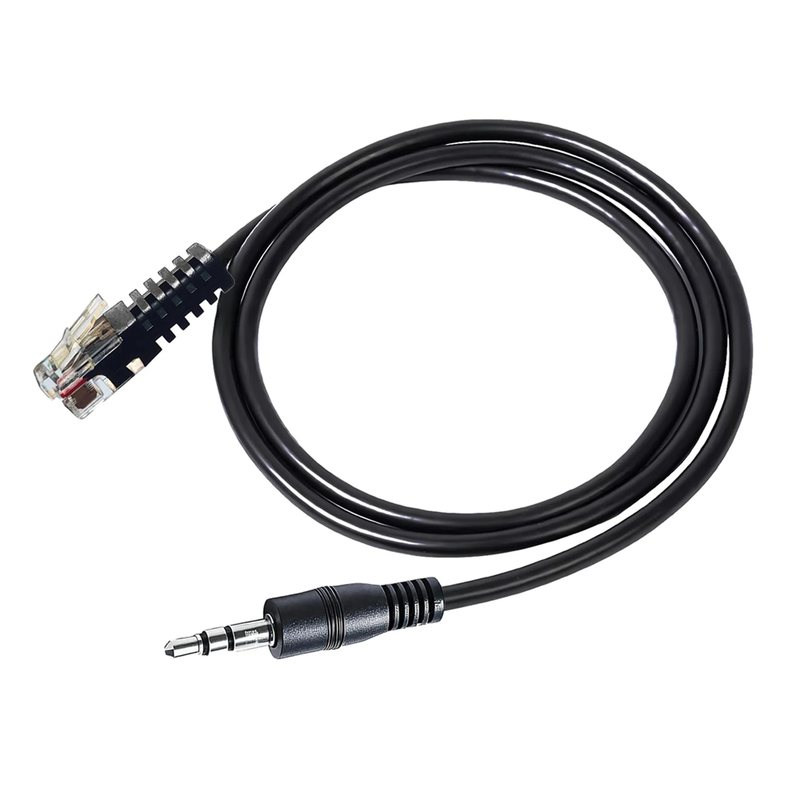 For Fanatec Handbrake 3.5mm Stereo Jack to RJ12 Cable for Connecting Clubsport Wheel Bases/Racing Wheels