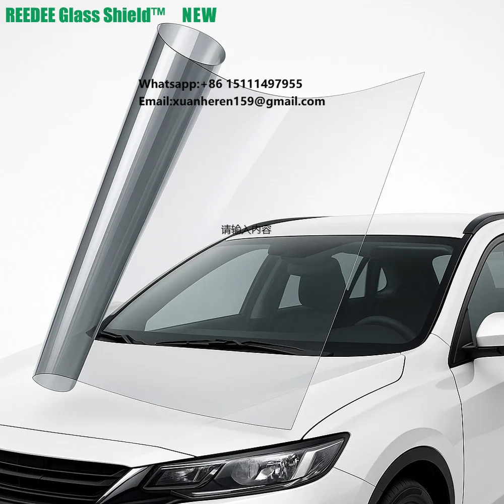 

Пленка для защиты лобового стекла автомобиля OEM: оптически прозрачная, невидимая, многослойная, из EPU, в рулонах, для защиты от камней и крошек