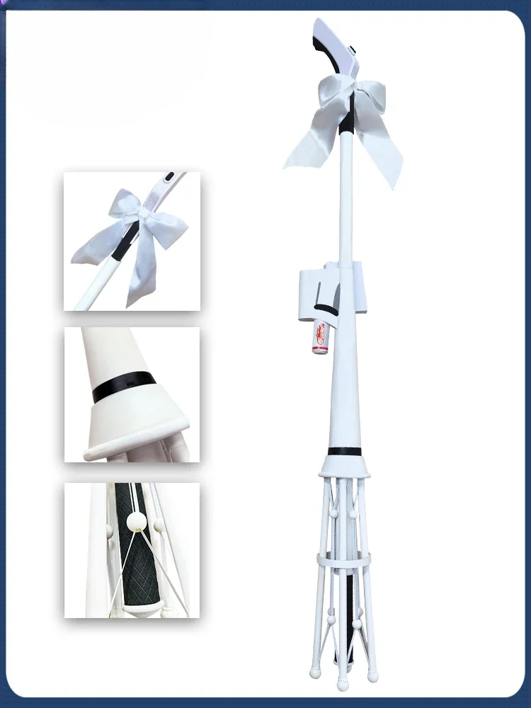 

2024 New Props Microphone Cane Props Racing Miku Cosplay Props for Halloween Christmas Fancy Party