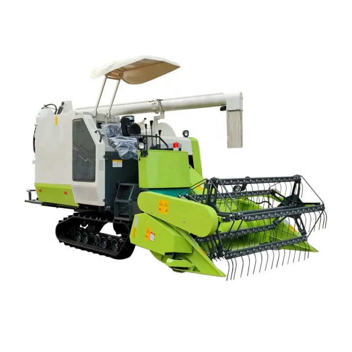Crawler Rice Combine Harvester Hydraulic Control System Realizes Smooth Speed Regulation For Precise Farmland Harvest Operations
