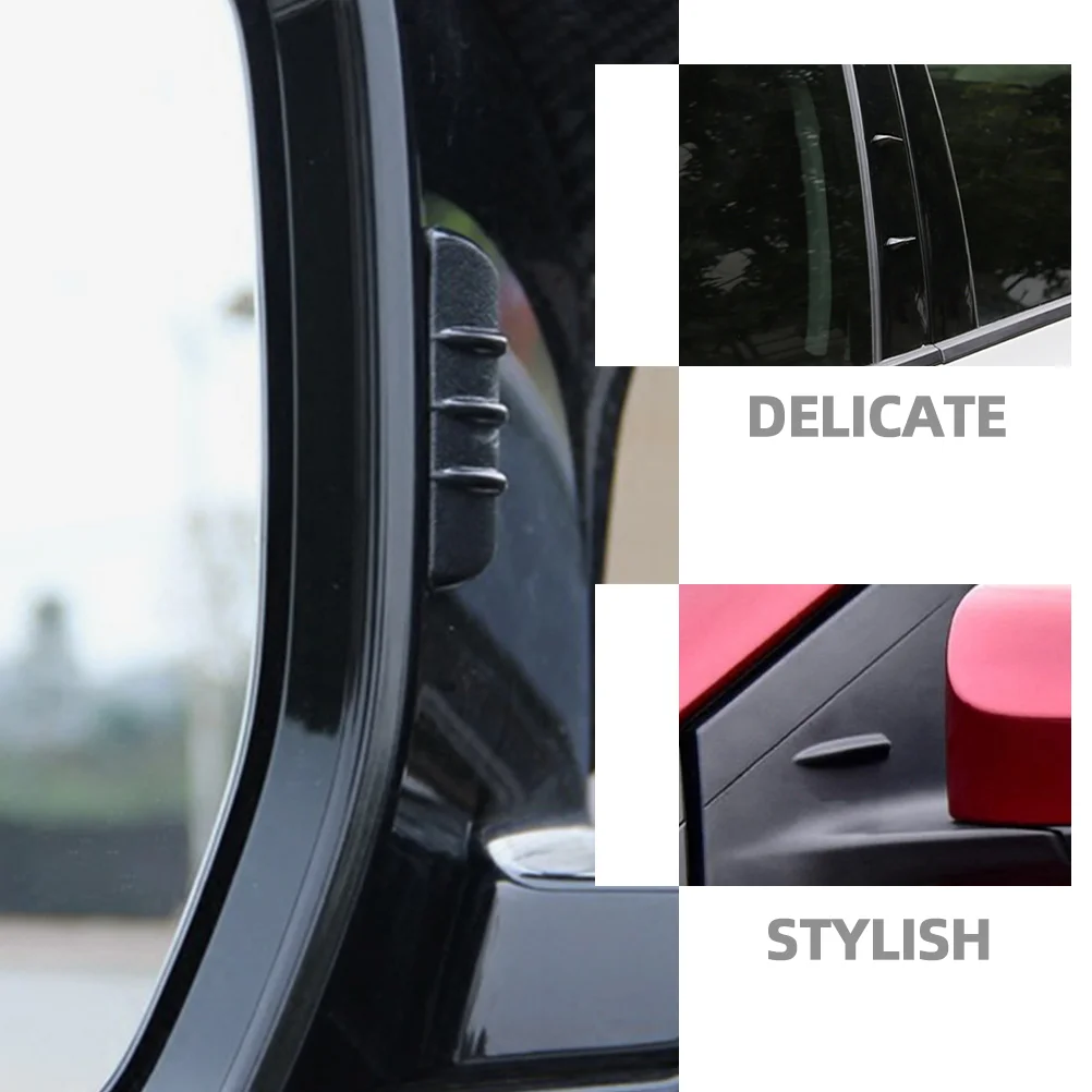 10 Pcs Wind Noise Reduction Package Spoilers for The Cars Universal Automobile Accessories Supply Truck Wing Diversion Rearview