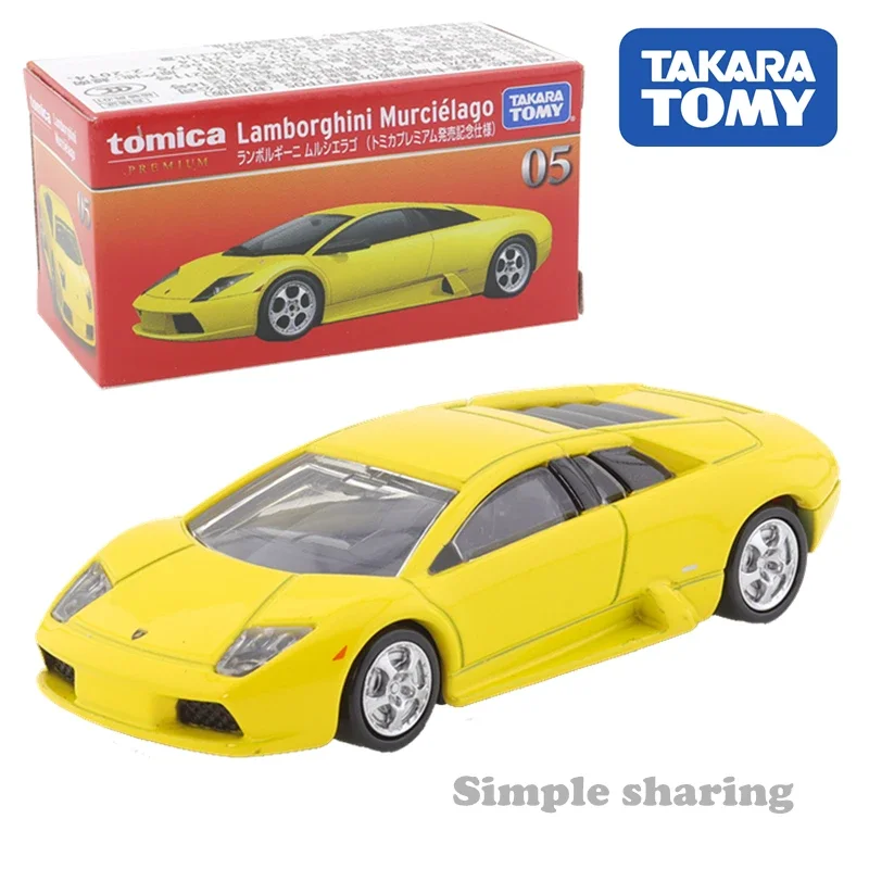 Takara Tomy Tomica Premium 05 Lamborghini Murcielago (Launch Specification) Alloy Car Model Simulation Toy Boy Toy Series