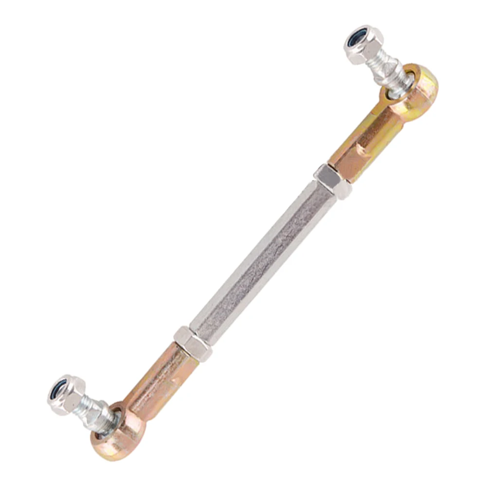 M8 Steering Shaft Assembly Tie Pull Rod Ball Joint Fit for Motorcycle ATV Dirt Bike Go Kart Scooter 16cm