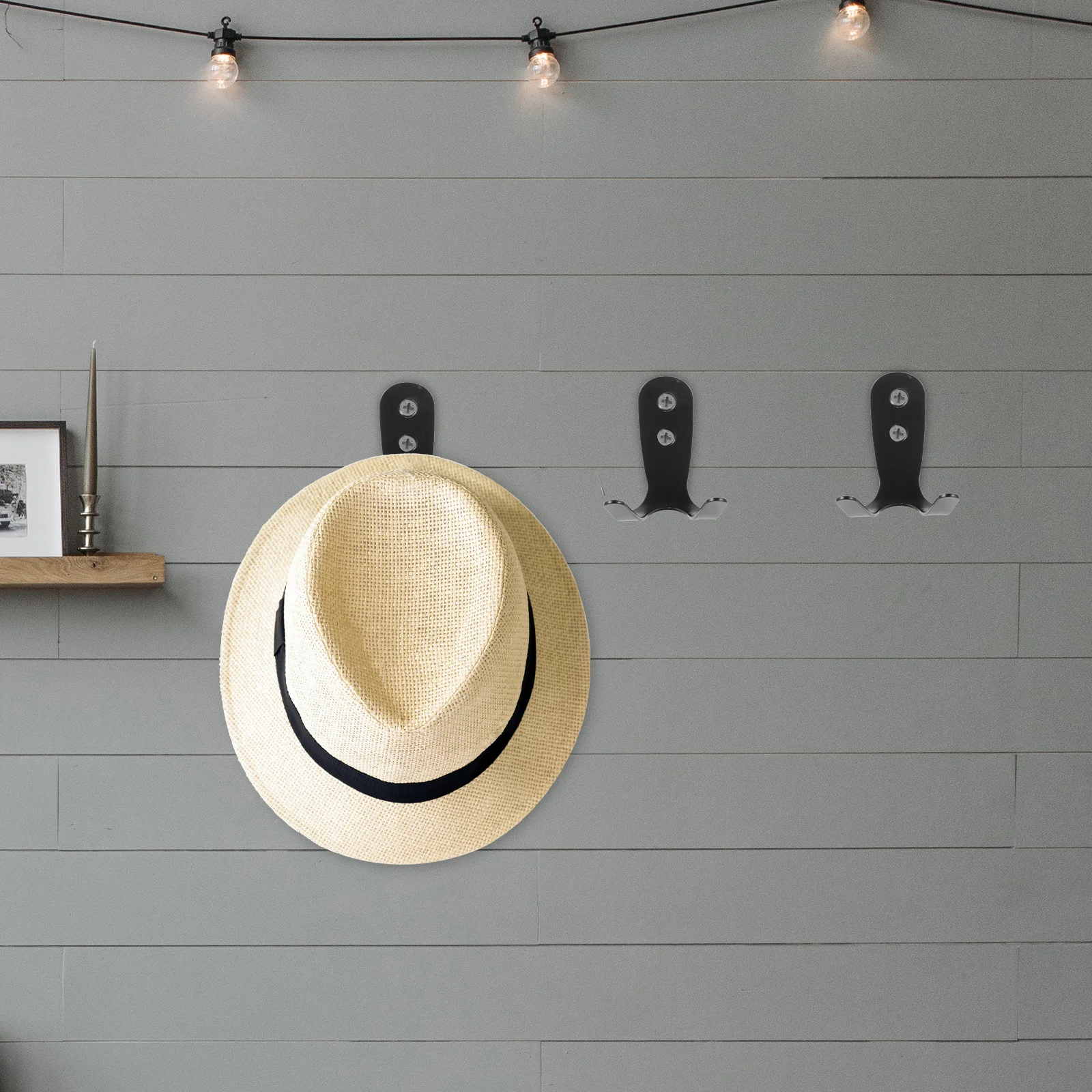 

4 шт. крючки для одежды для бассейна, двойной крючок, сверхмощная многофункциональная уличная настенная вешалка для полотенец, инструменты, сумка, вешалка для сумок