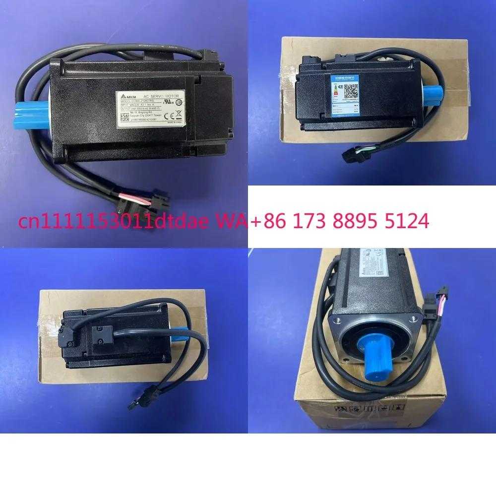 

ECMA-A2 Series ECMA-J10807RS Servo Motor 750W 3000 RPM 400V for AC Servo Drive Industrial Automation CNC Machine