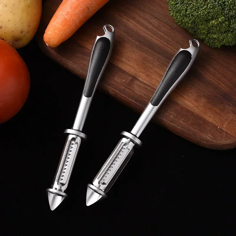 5 in 1 Vegetable Peeler Potato Carrot Multi-functional Grater Fruit Peeler Beer Opener Household Kitchen Gadget Accessories Tool