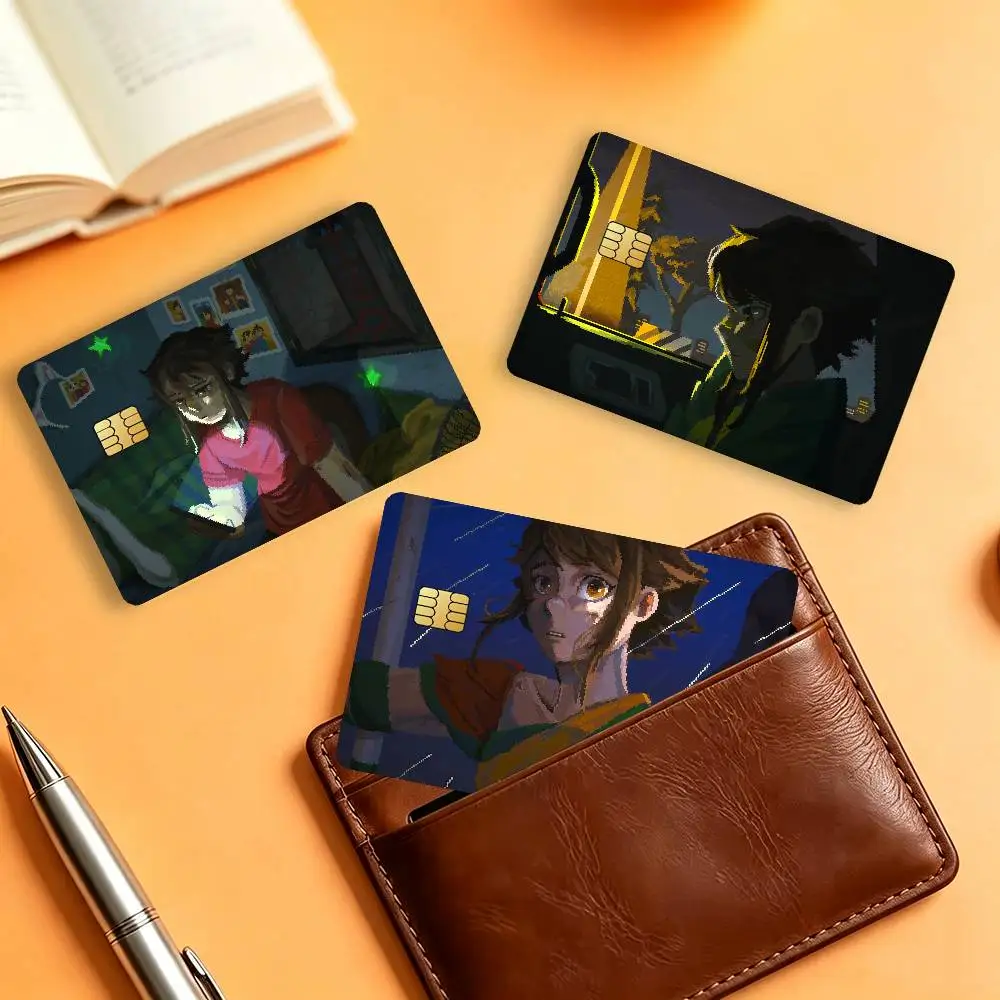 Game U-Until T-Then Waterproof Card Stickers For Credit Cards Debit Cards And Transit Cards 4pcs