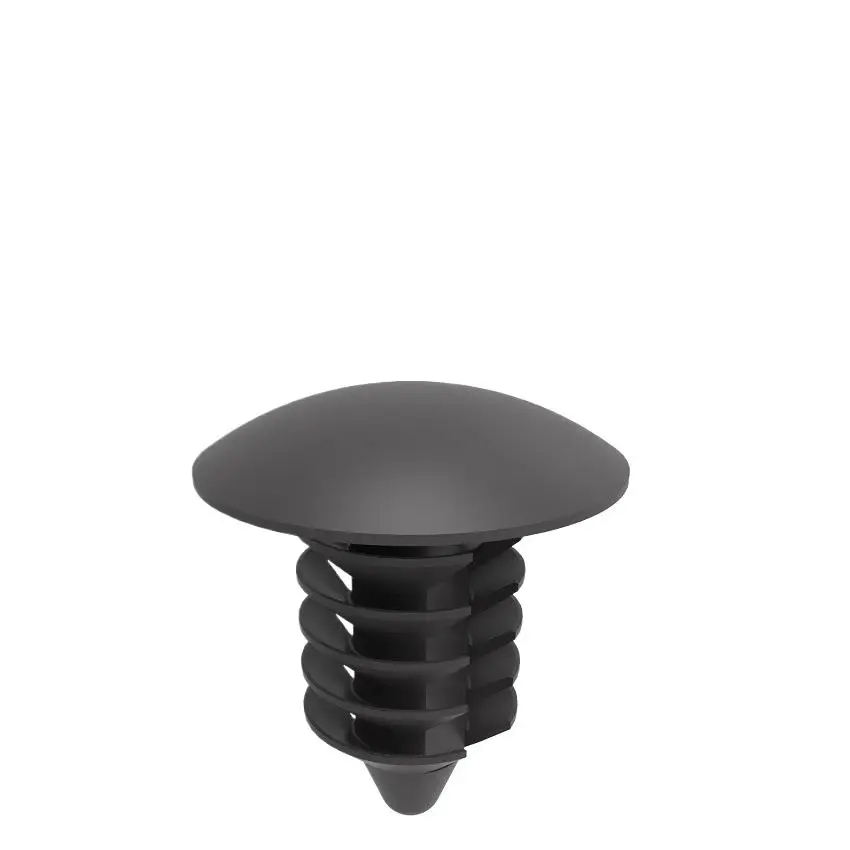 30pcs 6mm Car Barb Buckles Plastic Nylon Buckles Fixing Screw Care Plastic Rivet Christmas Tree Thorn Rivet Fasteners