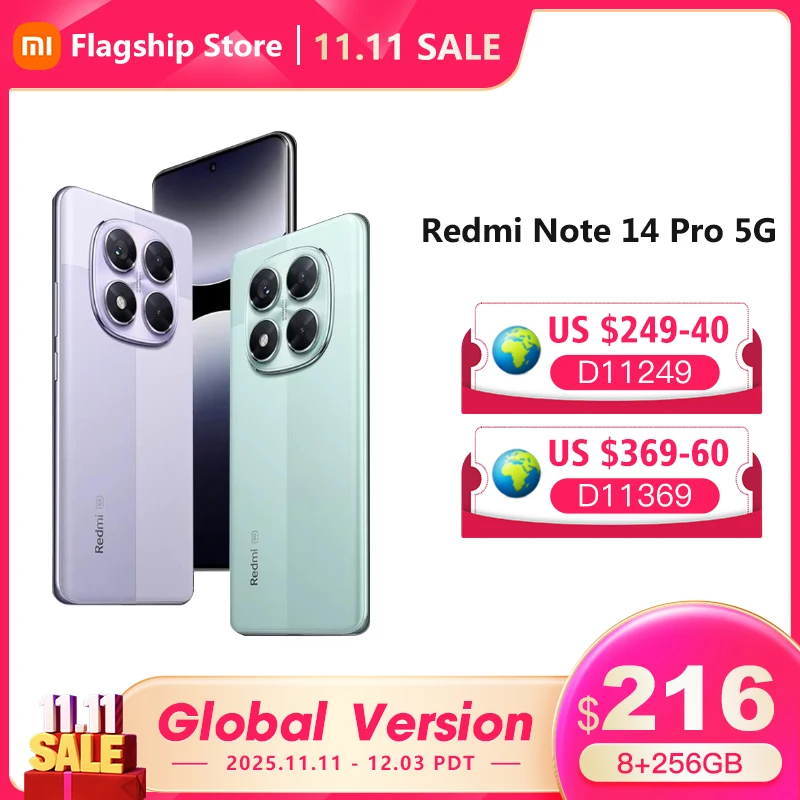 yZ[zXiaomi Redmi Note 14 Pro 5G O[o gѓdb MediaTek Dimensity 7300-Ultra 200MP AIJ 6.67C` AMOLEDfBXvC IP68