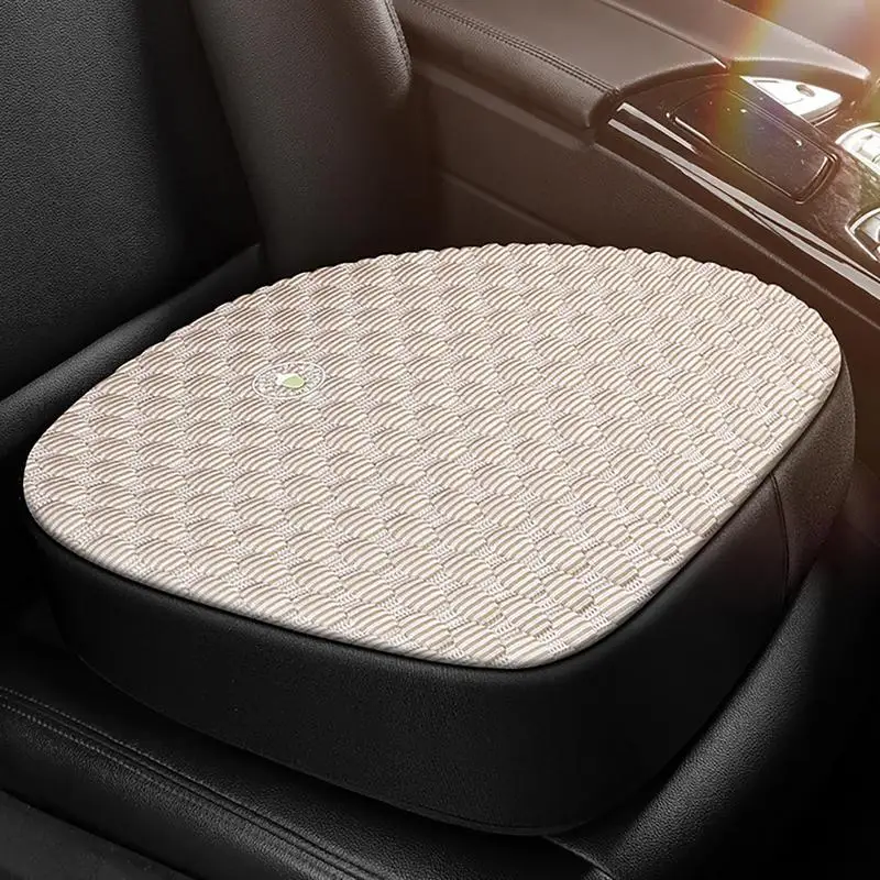 Car Seat Cushion Memory Sponge Car Seat Pad Enhanced Breathable Seat Cushion Anti Slip Memory Foam Cushion Comfortable Pad