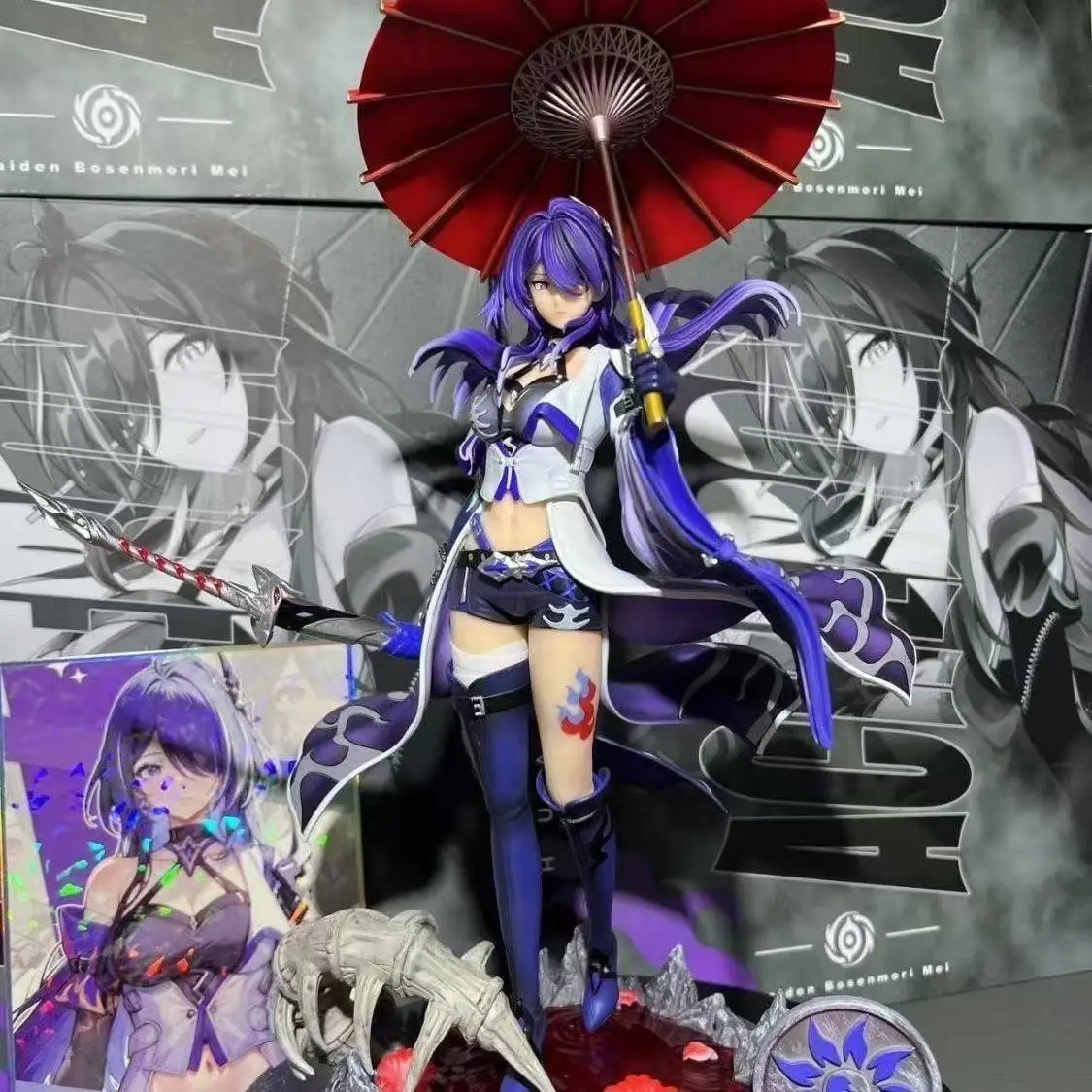 

Honkai: Star Rail Figure Raiden Bosenmori Mei Anime Girl PVC Action Figure Toys Gift GK Game Statue Collection Model Doll