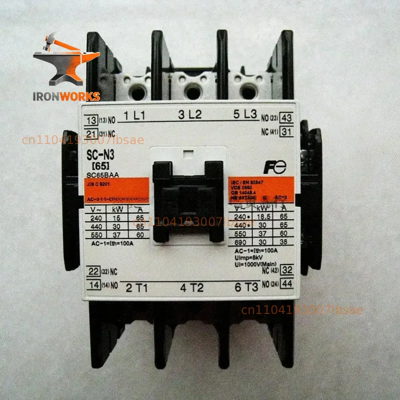 Japanese FUJI Electromagnetic Contactor SC-N3 AC220V/380V Vacuum Low Voltage AC Circuit Breaker