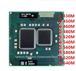 i5-430M 450M  460M  480M  520M 540M  560M  580M I7-620M  640M CPU