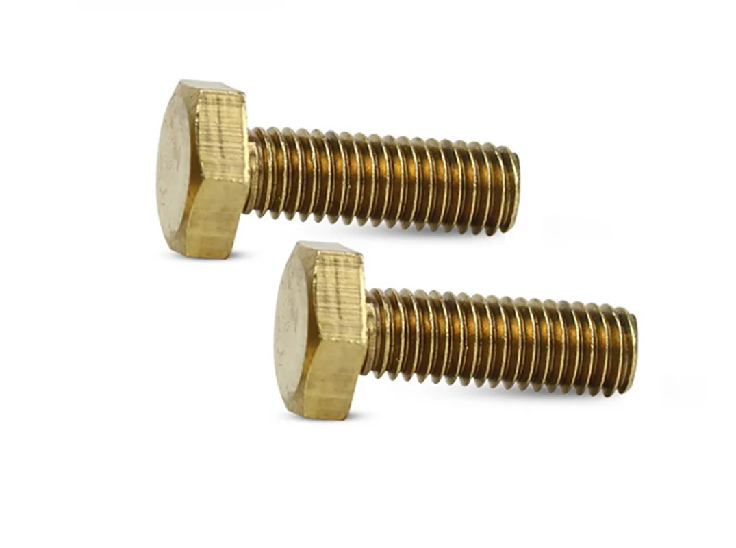 Pure brass copper screw and copper nut M3 M4 M5 M6 M7 M8 M10 M12 M13 M16 M18