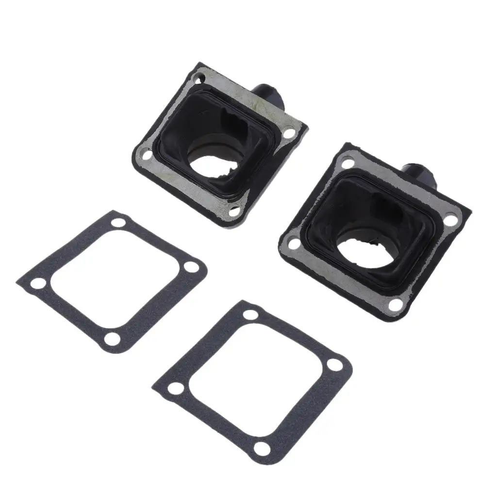 Motorcycle Carburetor Intake Manifold Boot with Gasket Durable Rubber Parts for Yamaha Banshee 350 YFZ350 High Power