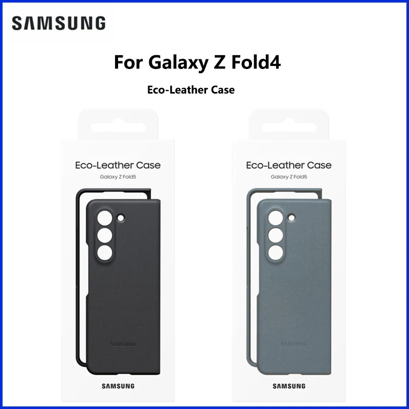 

Original Samsung Galaxy Z Fold5 Eco-Leather Case Genuine Protective Case for zfold5 Anti-Drop Anti-Slip EF-VF946