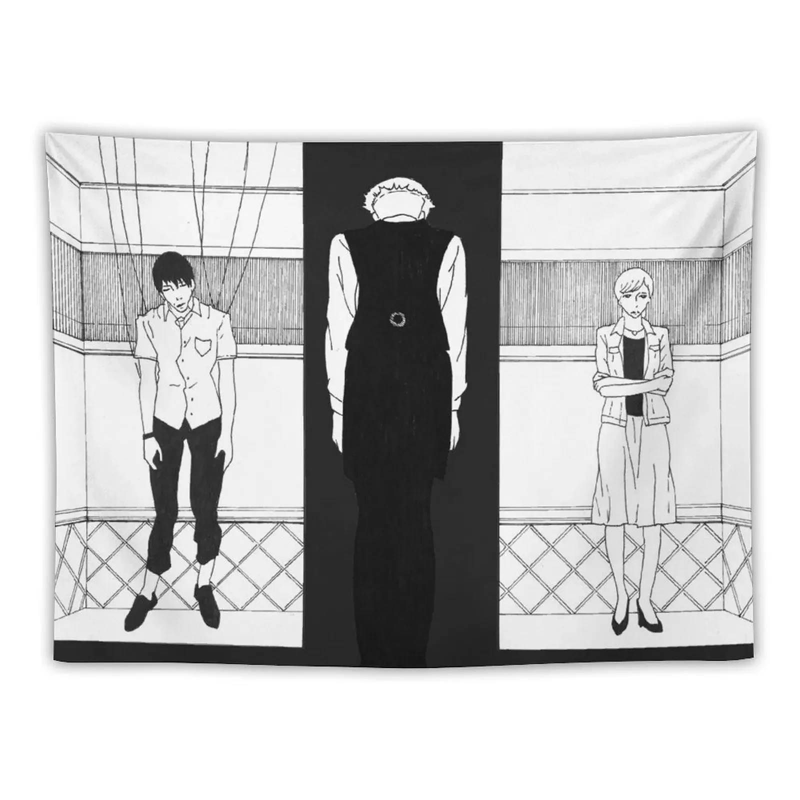 

Death parade Tapestry Wall Art Room Decor Home Decorators Tapestry