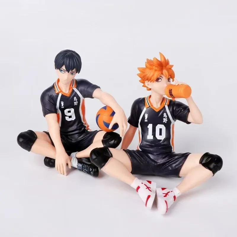 

New Anime Haikyuu Figure Toys Shoyo Hinata Model Kozume Kenma Action Figure Noodle Stopper Tobio Kageyama Collectible Ornaments