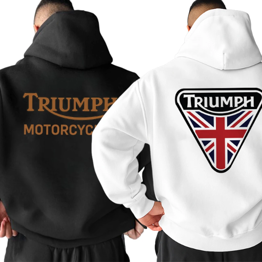 حار بيع انتصار الرجال هوديي الأزياء دراجة نارية مروحة مقنعين البلوز الشارع الشهير عارضة اليومية أعلى لشتاء الخريف الربيع #1