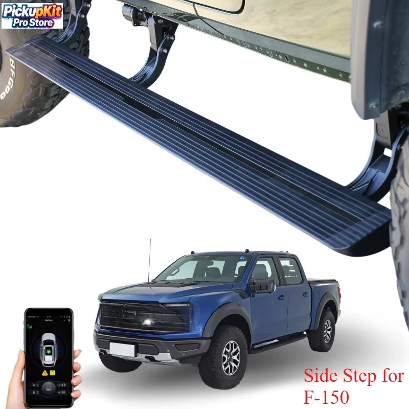 

Automatic Electric Power Side Step Running Board for F-150 Raptor Running Boards for Pickup