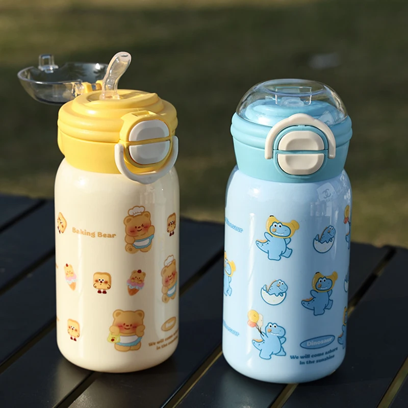 

Cute 300ML High-Capacity Insulated Vacuum Cup Portable Thermal Mug for Students And Children Cooling And Insulation Water Bottle