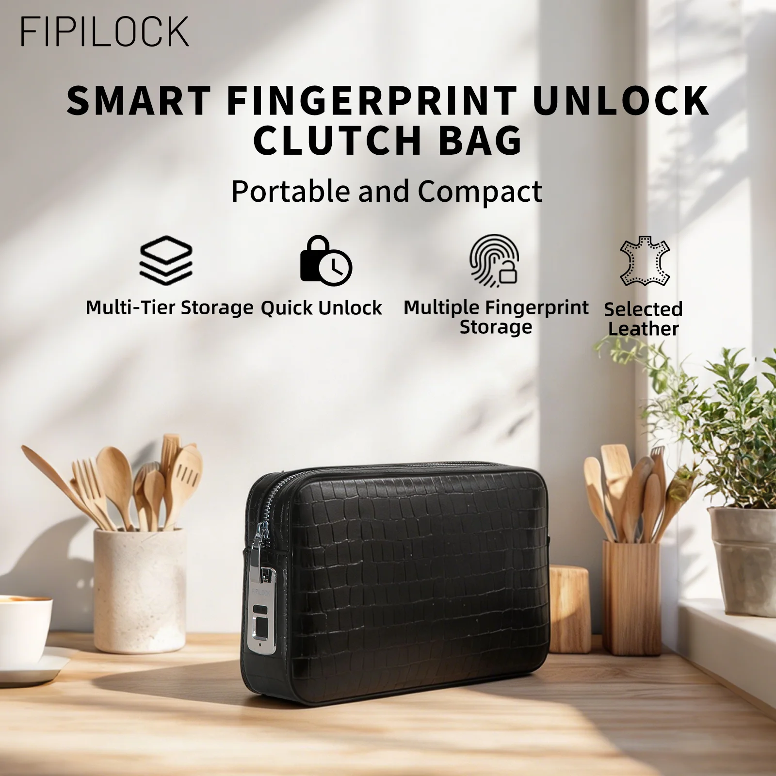 FIPILOCK Clutch Purses Bags Wo - Wristlet Wallet Zipper incelemesi ve fiyatı