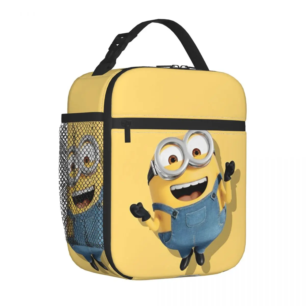 Cute Minions Insulated Lunch Bag Leakproof Lunch Container Cooler Bag Tote Lunch Box College Picnic Men Women