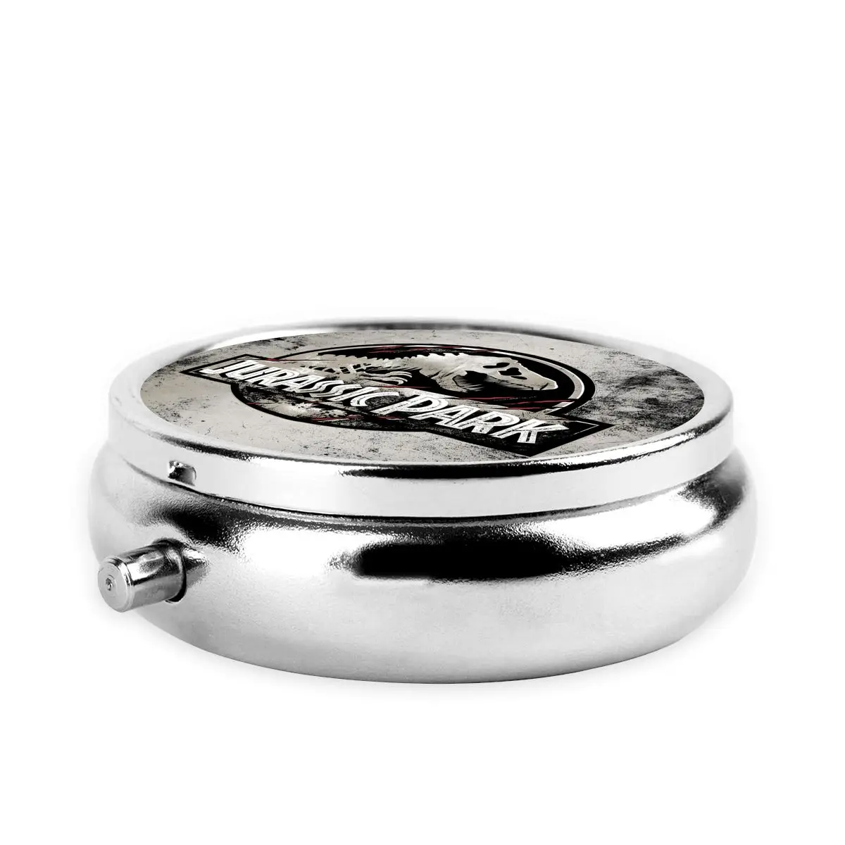 J-Jurassics حالات حبوب منع الحمل الصغيرة المحمولة لمحفظة الخيال العلمي الخيال ديناصور فيلم الطب حقيبة للتخزين صندوق حبوب منع الحمل للسفر