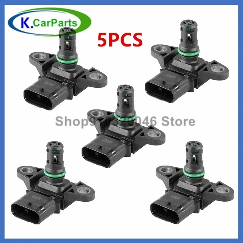 

13627843531 New 3.5 Bar 4 Pins Manifold Pressure MAP Sensor For BMW 320I 328I 428I 528I M5 M6 X1 X3 5WK96865Z Y195