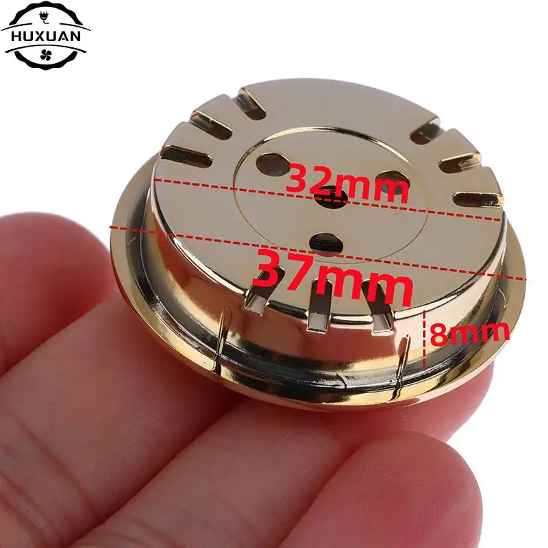 Direct Pin Embedded 37mm Pointer Thermometer Hygrometer Cigar Box Juggling Moisture-proof Box Portable Mini Thermometer