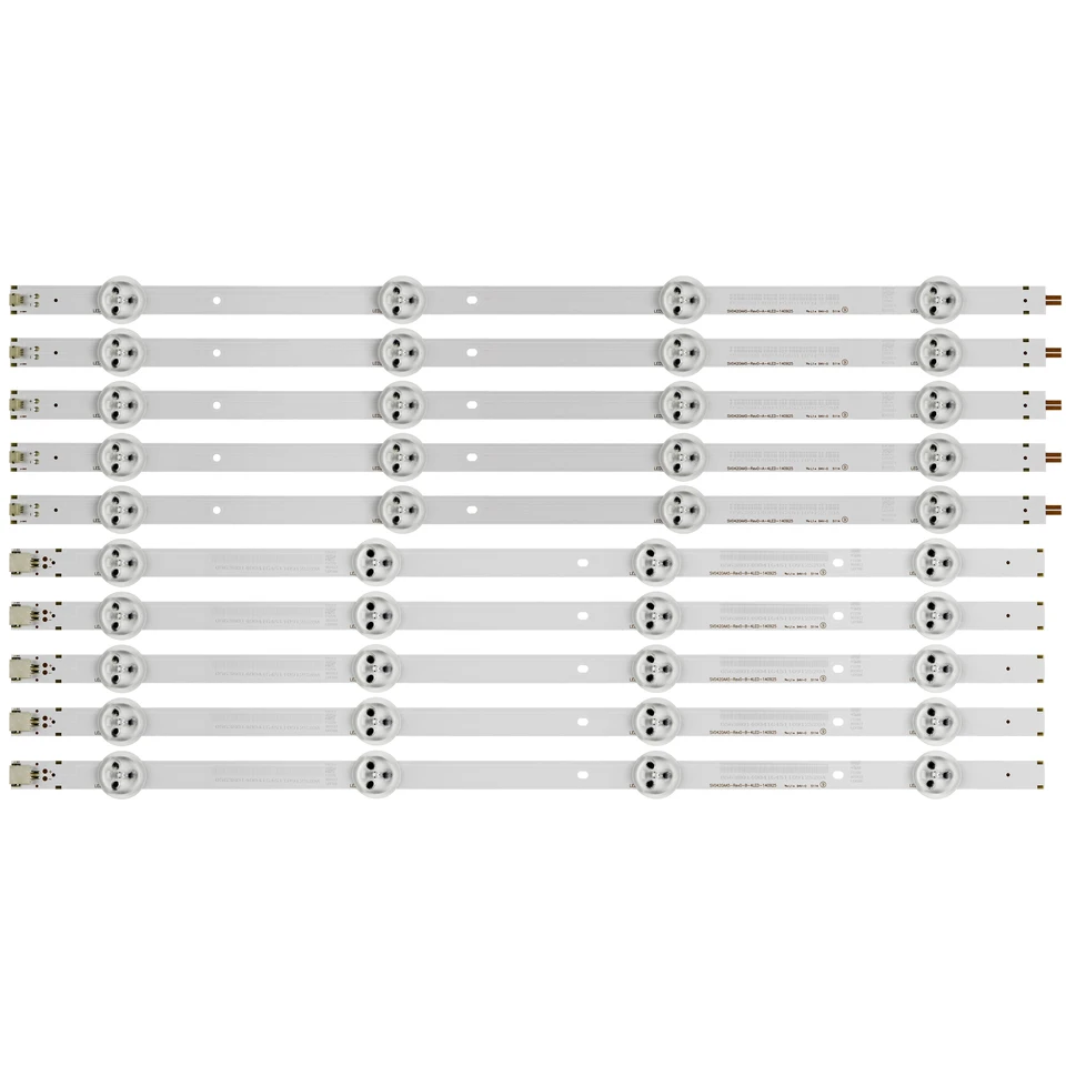 Bande LED Compatible Panasonic (4 Pièces) – Pour TX-43FX550E, TX-43FX555E, TX-43GS352B, TX-43GX551B, TX-43GX555E, TX-43FS350E, TX-43FS352B, TX-43GS350E Bande LED Compatible Panasonic (4 Pièces) – Pour TX-43FX550E, TX-43FX555E, TX-43GS352B, TX-43GX551B, TX-43GX555E, TX-43FS350E, TX-43FS352B, TX-43GS350E