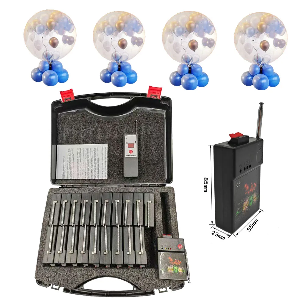 

Wedding Stage Lighting Effects-Wedding Ballon Blaster Control Remote-12channels Outdoor Indoor Party New Year Stage Equipment