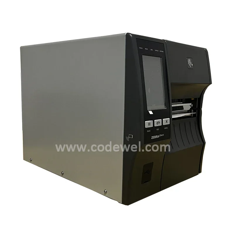 NEW ZT411 Industrial Printer Thermal Transfer Barcode Label Printer 203/300Dpi for Zebra