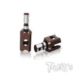 Original T works TO-196-RC8 Spring Steel Front & Center Diff. Joint 17mm ( For Team Associated RC8 B3.1/B3.2/T3.2/T3.2E Rc part