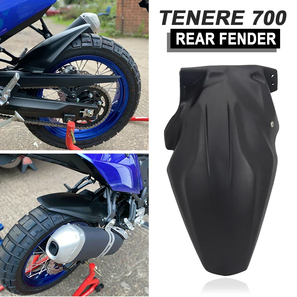 

Новинка для Yamaha Tenere 700 Tenere700, задний Hugger, аксессуары для мотоциклов, брызговик на заднее крыло, брызговик для шин, расширение