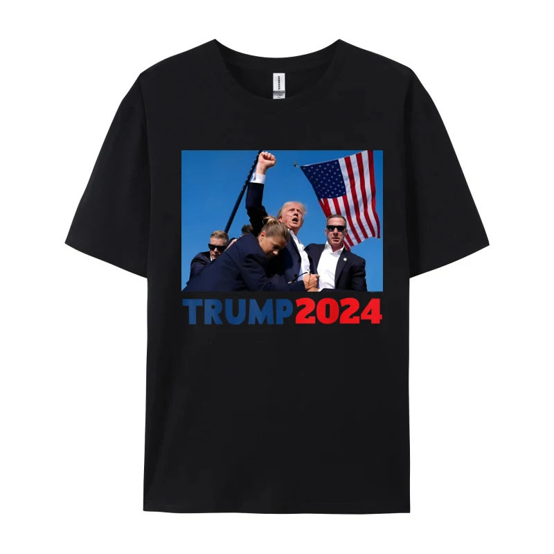 Men Clothing Pennsylvania Rally Trump 2024 T-shirt MAGA T-shirt Art Style Tee Shirt Printed Top tees Newest