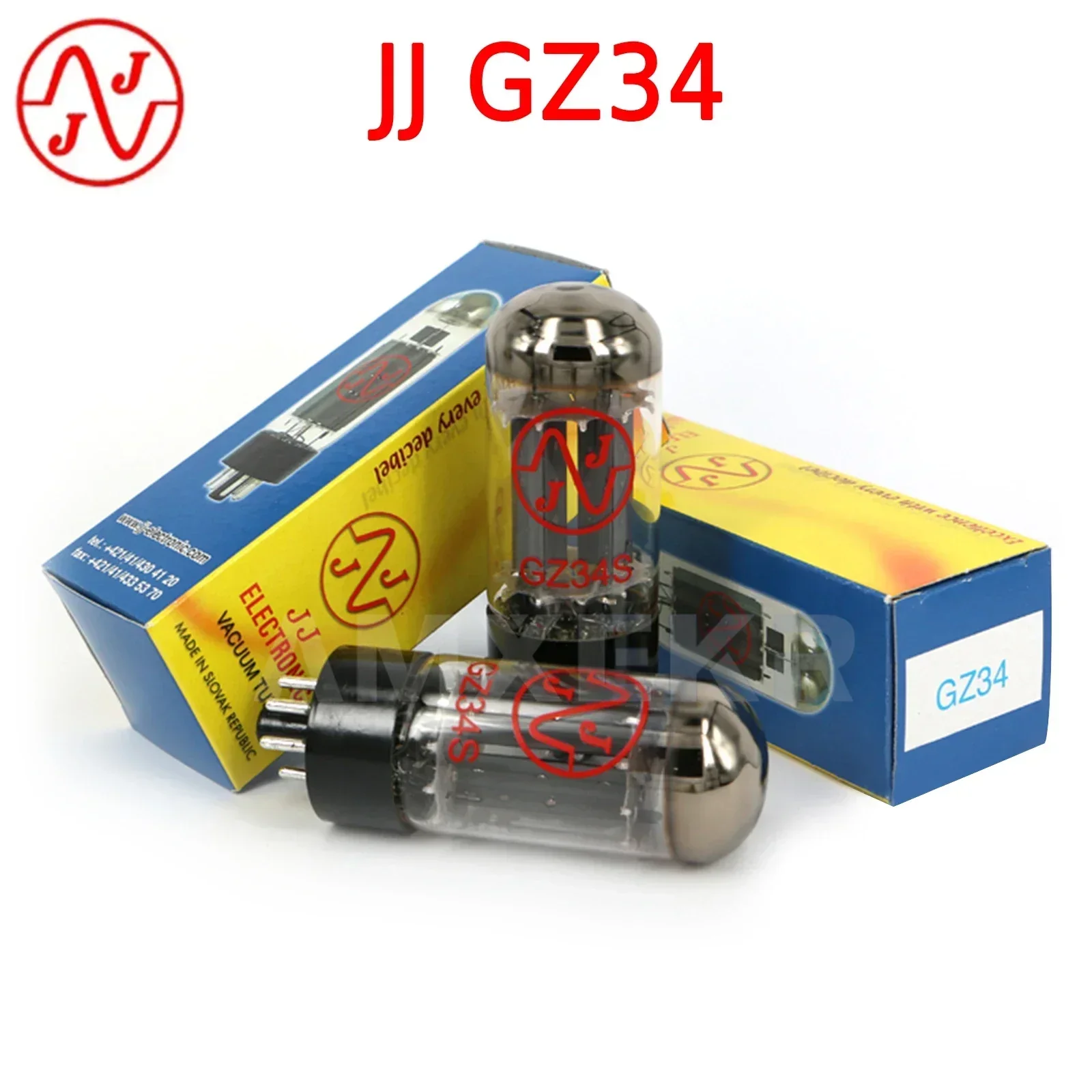 JJ GZ34 فراغ أنبوب استبدال 5AR4 HIFI صمام الصوت مُضخّم صوت إلكتروني لتقوم بها بنفسك المتطابقة رباعية