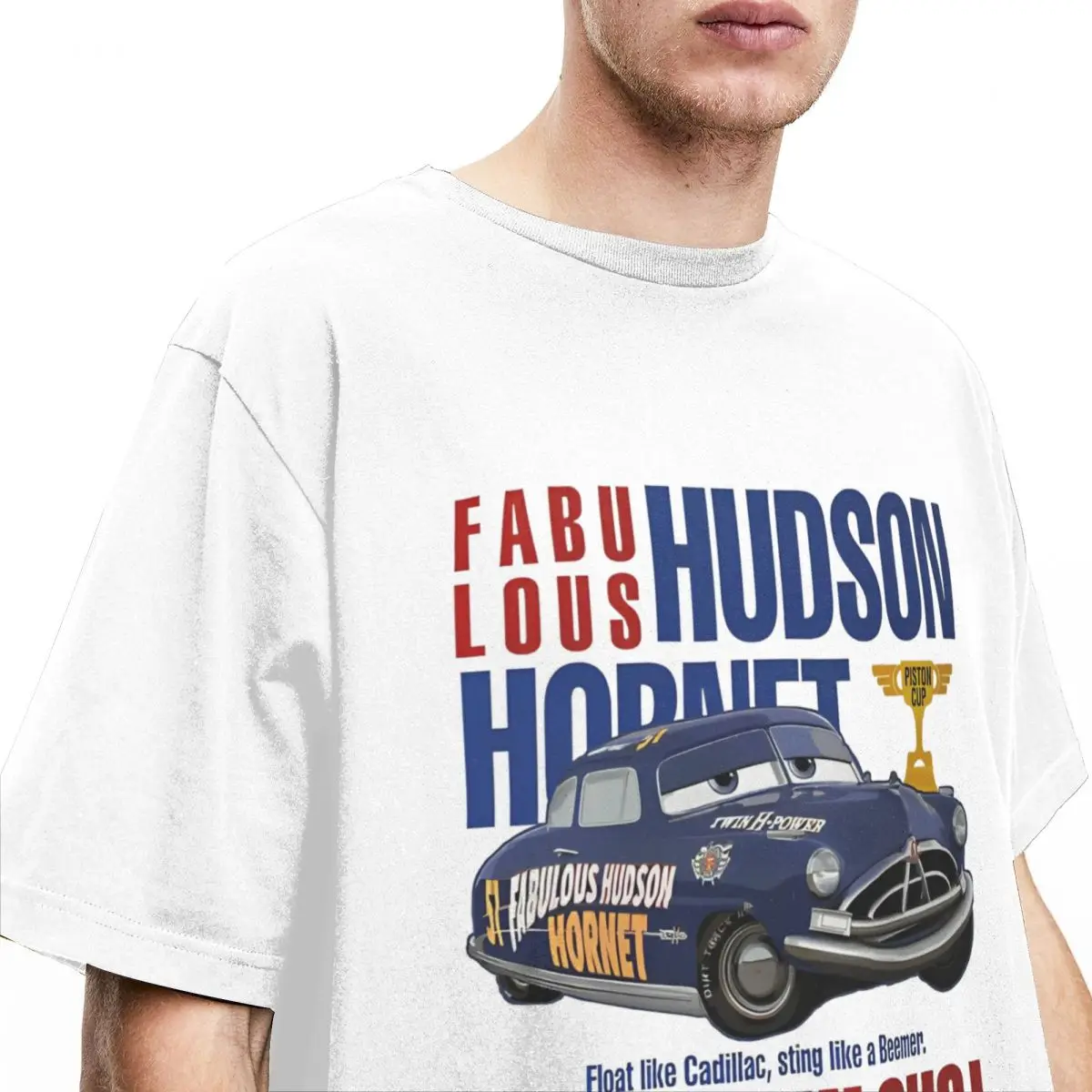 Men Women Hudsons I'm Fabulous Lighting Car Shirt Stuff Casual Pure Cotton mcqueen T Shirts Tee Clothing Gift Idea