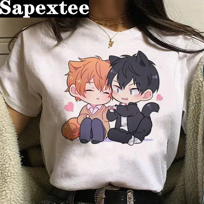 

Дано Yaoi Bl с надписью Футболка с аниме Yaoi, женская футболка tumblr, футболки с графическим принтом в стиле Харадзюку, женская одежда, белая футболка