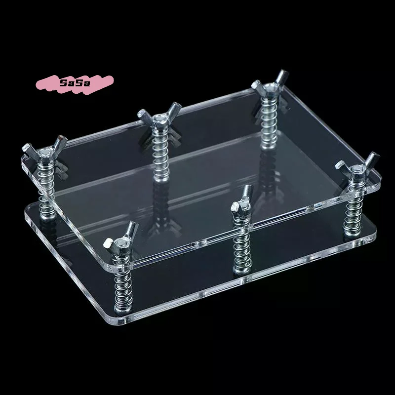 1/2/3Pcs Curvature Corrector Press Flatten Tool Flat Card Holder Storage Container Repair Tool Pressing Tool For Showcase