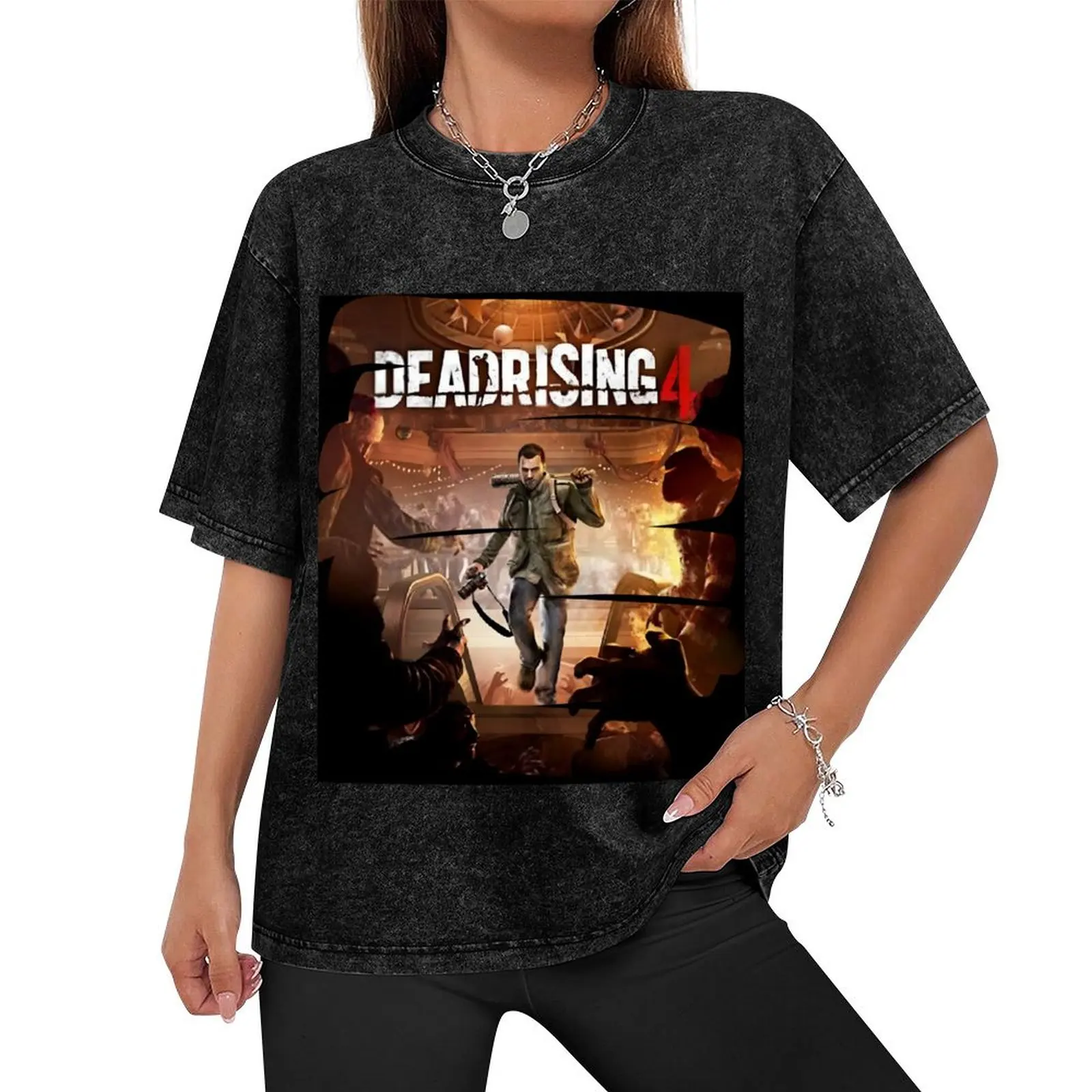 Dead Rising 4 Canvas Print T-Shirt shirts graphic tees plus size tops vintage Louboutins men tshirt