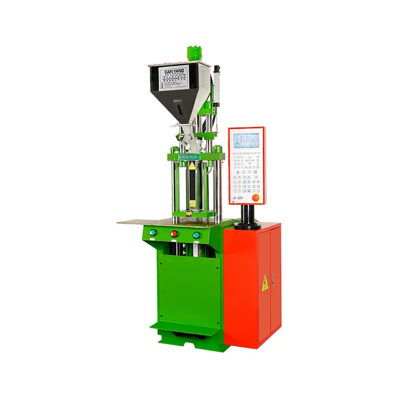 Desktop Slipper 30Ton Car Bumper Machinery Moulding Machines Sandal Plastic Glass Making Vertical In -jection Molding Machine