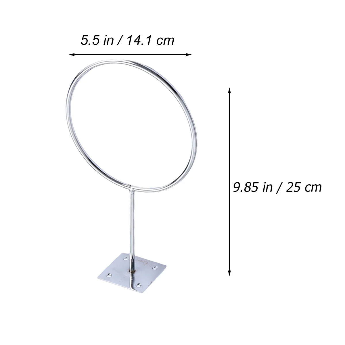 กีฬาชั้นเก็บ 5 5 นิ้วเส้นผ่านศูนย์กลาง Wall Mount ผู้ถือบาสเกตบอลโรงรถสํานักงานโรงเรียนอุปกรณ์กีฬา Rack