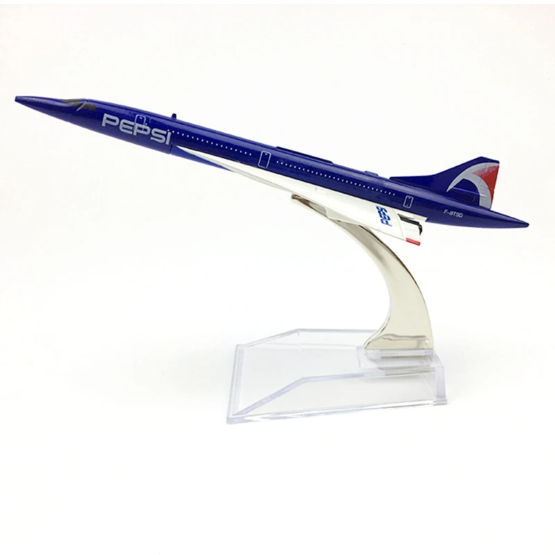 16cm Aircraft Concorde Airlines Airplanes Plane Model Toys Diecast Metal Collectible Decoration Gifts