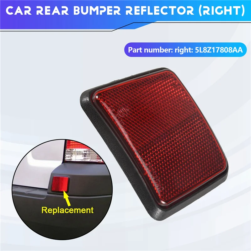

Classy-Car Rear Bumper Reflector Rear Bumper Light For Ford Escape Kuga Maverick 2005 2006 2007