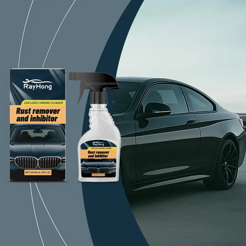 Rust Cleaning Spray for Iron Powder Multipurpose Metal Refurbish Repair Polishing Agent for Auto Tire Hub Surface Restoration