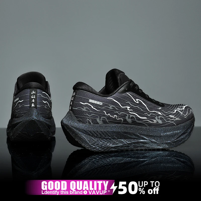 أحذية ماراثون للرجال للجري من الكربون، أحذية رياضية متخصصة قابلة للتنفس وخفيفة الوزن للنساء، أحذية رياضية مرنة مضادة للانزلاق