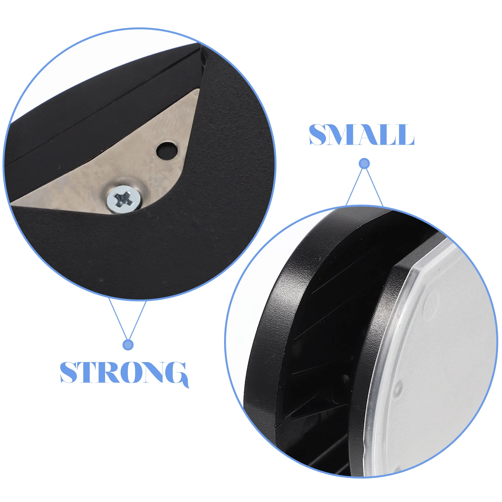 

2 Pcs Tools Corner Punches for Crafting Photo Paper Rounder Black Cardstock Office